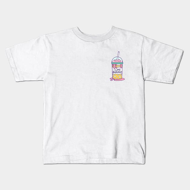 I LIKE BRAINZ Kids T-Shirt by WeriWeri